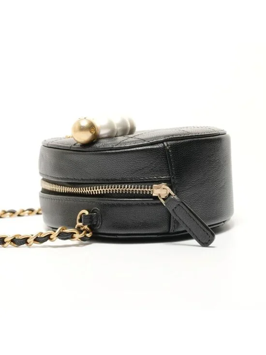 ★SOLD★ Chanel Shoulder Bag Quilted Pearl - Picture 3 of 10